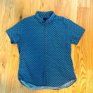 J. Crew Men’s Short Sleeve Button-Up Shirt